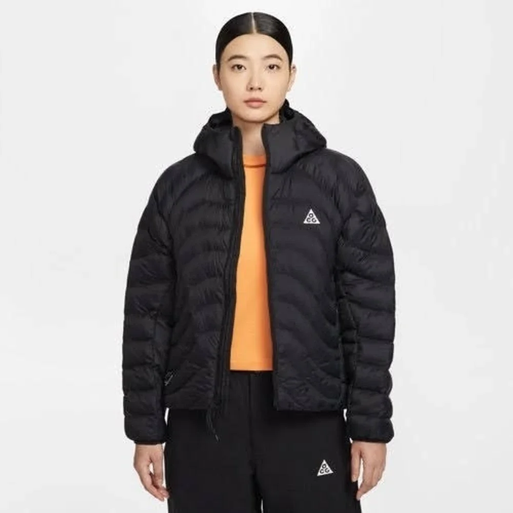 Womens Size XS Nike ACG Lava Flow Therma-FIT ADV Jacket Hooded Black HM9963-010